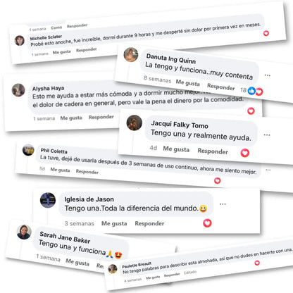 Almohada KneeFit™ + funda Incluida 🎁